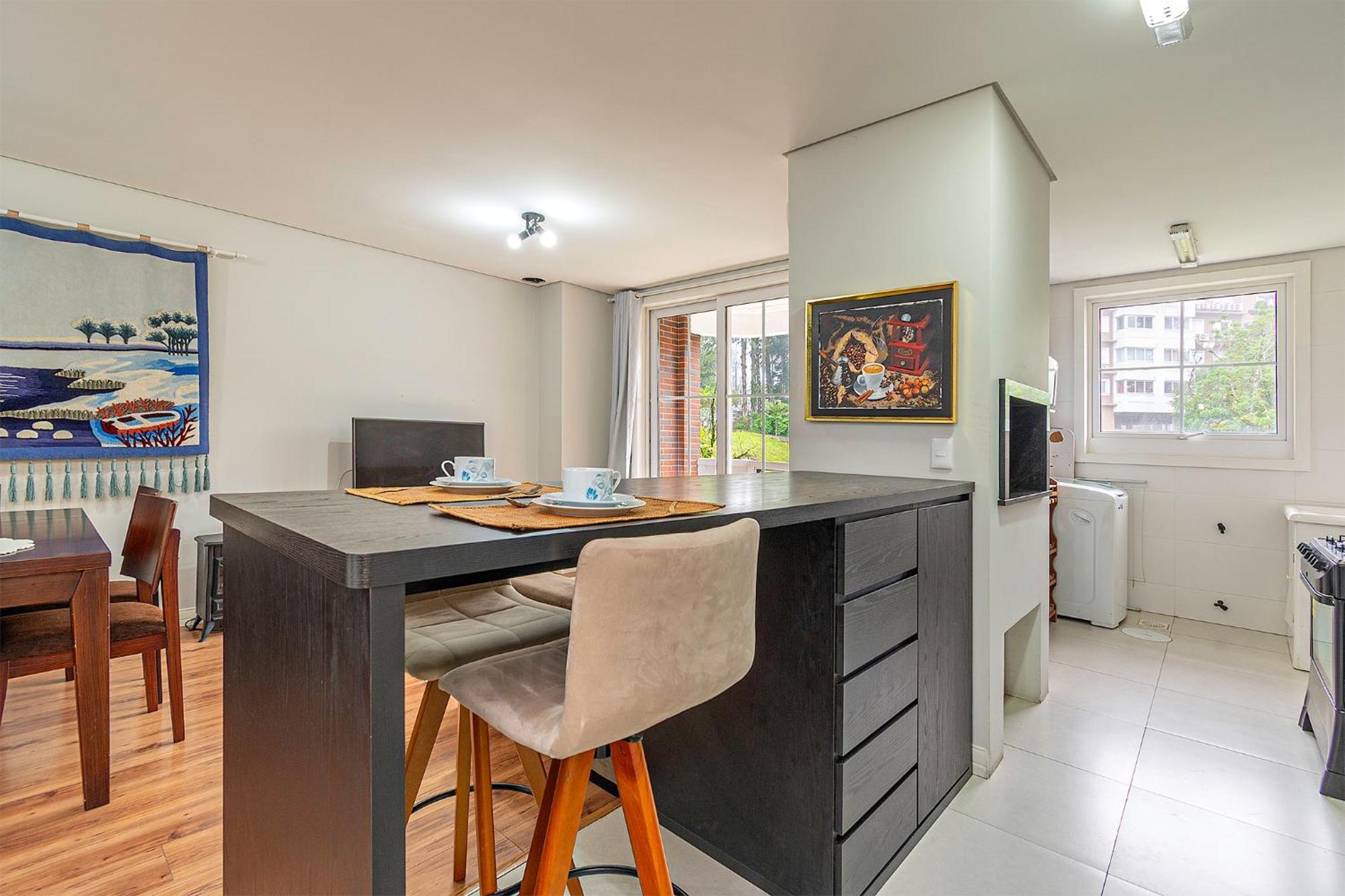 Incrivel Apartamento A 500M Da Rua Coberta Грамаду Экстерьер фото